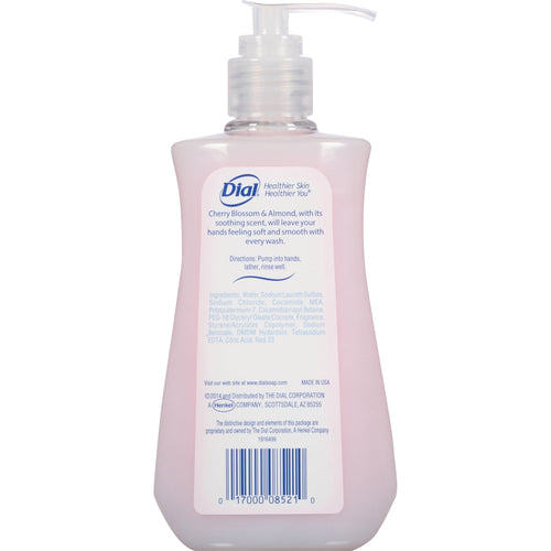 Dial Liquid Hand Soap with Moisturizer, Cherry Blossom & Almond, 9.375 Ounce Bonus Pack
