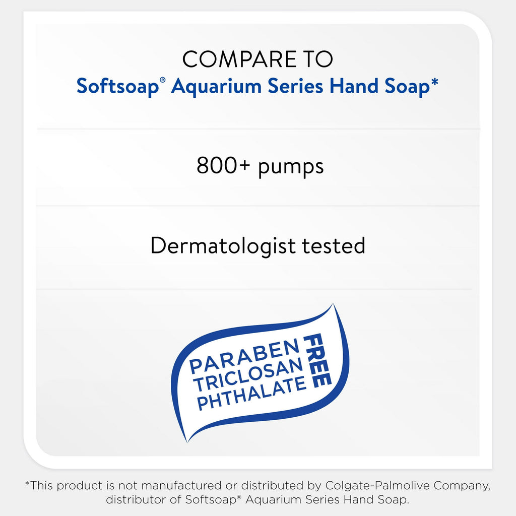Equate Liquid Hand Soap Refill, Clear, 56 oz