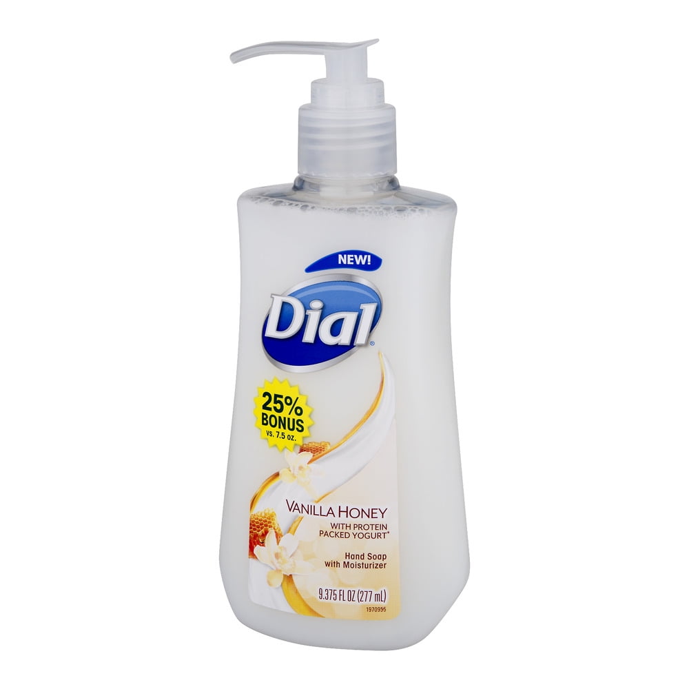 Dial 9.37 Fl. Oz. Vanilla Crème & Soy Extract Hand Soap