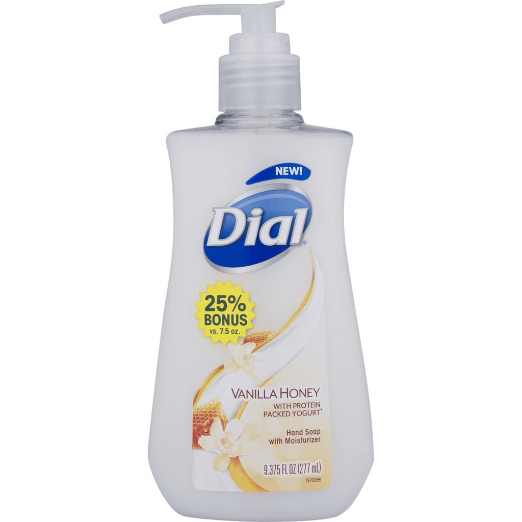 Dial 9.37 Fl. Oz. Vanilla Crème & Soy Extract Hand Soap