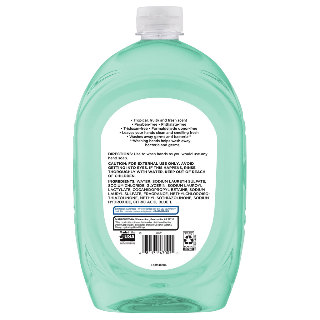 Dial Antibacterial Foaming Hand Wash, Coconut Water, 7.5 fl oz
