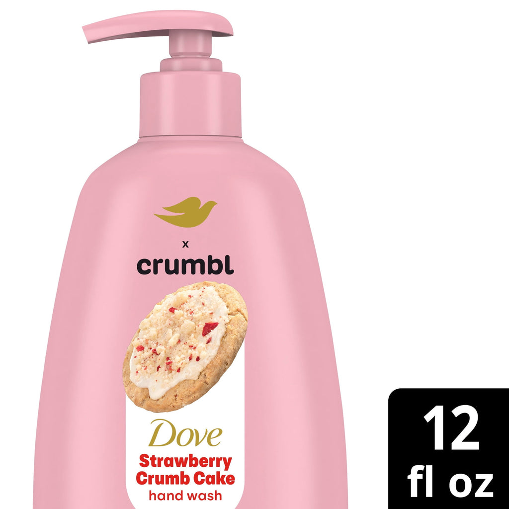 Dove Liquid Hand Wash Strawberry Cookie 3x 12 Fl oz