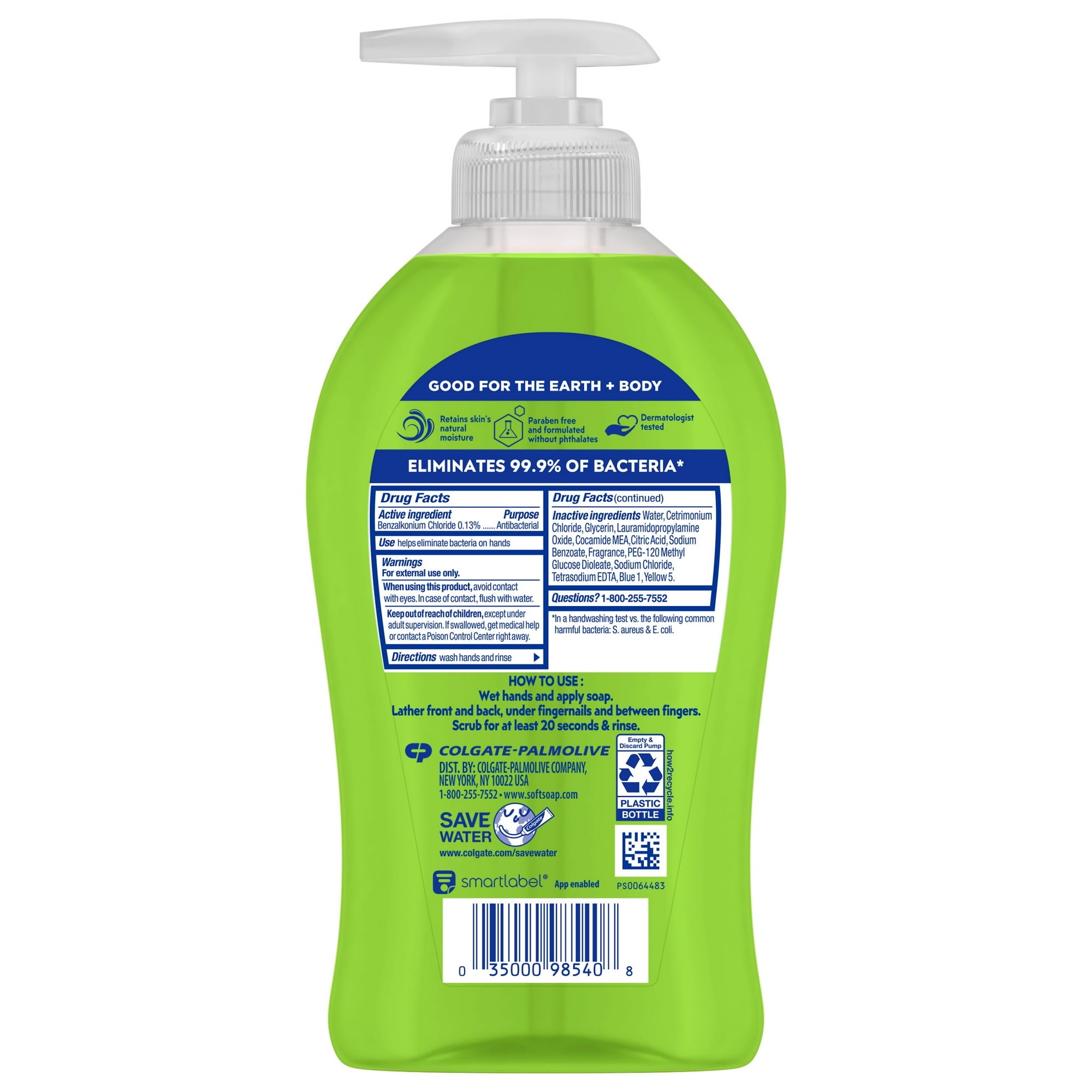 Softsoap Antibacterial Liquid Hand Soap Sparkling Pear Scent 11.25 fl oz