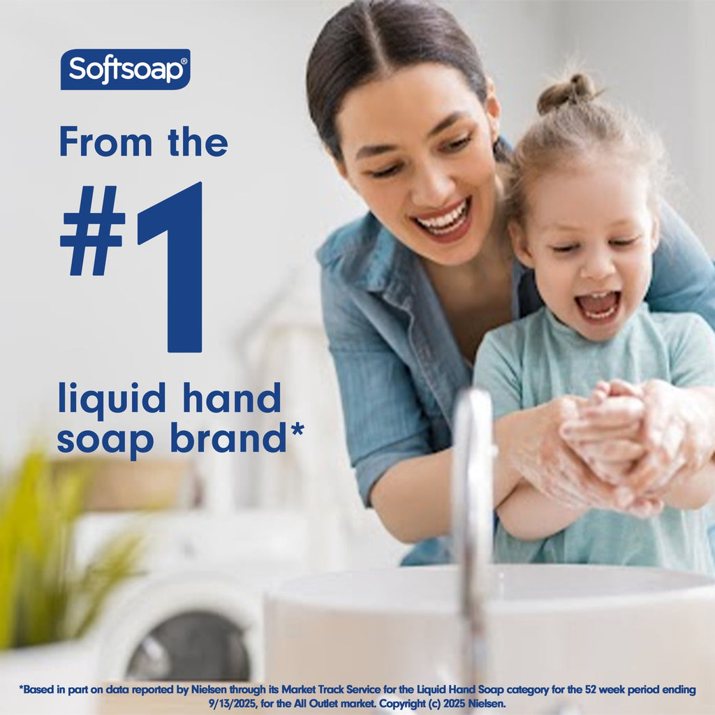 Softsoap Moisturizing Liquid Hand Soap, Warm Vanilla and Coconut Milk Scent, 2 x 50 fl oz Refill
