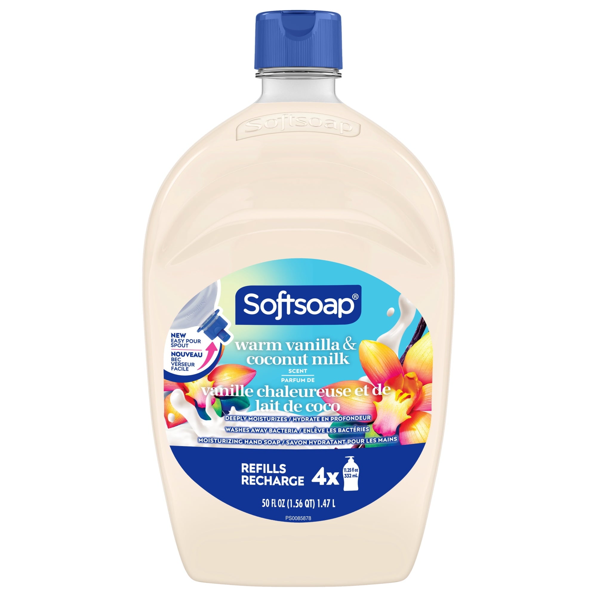 Softsoap Vanilla Coconut Milk Moisturizing Hand Soap Refill 50 oz