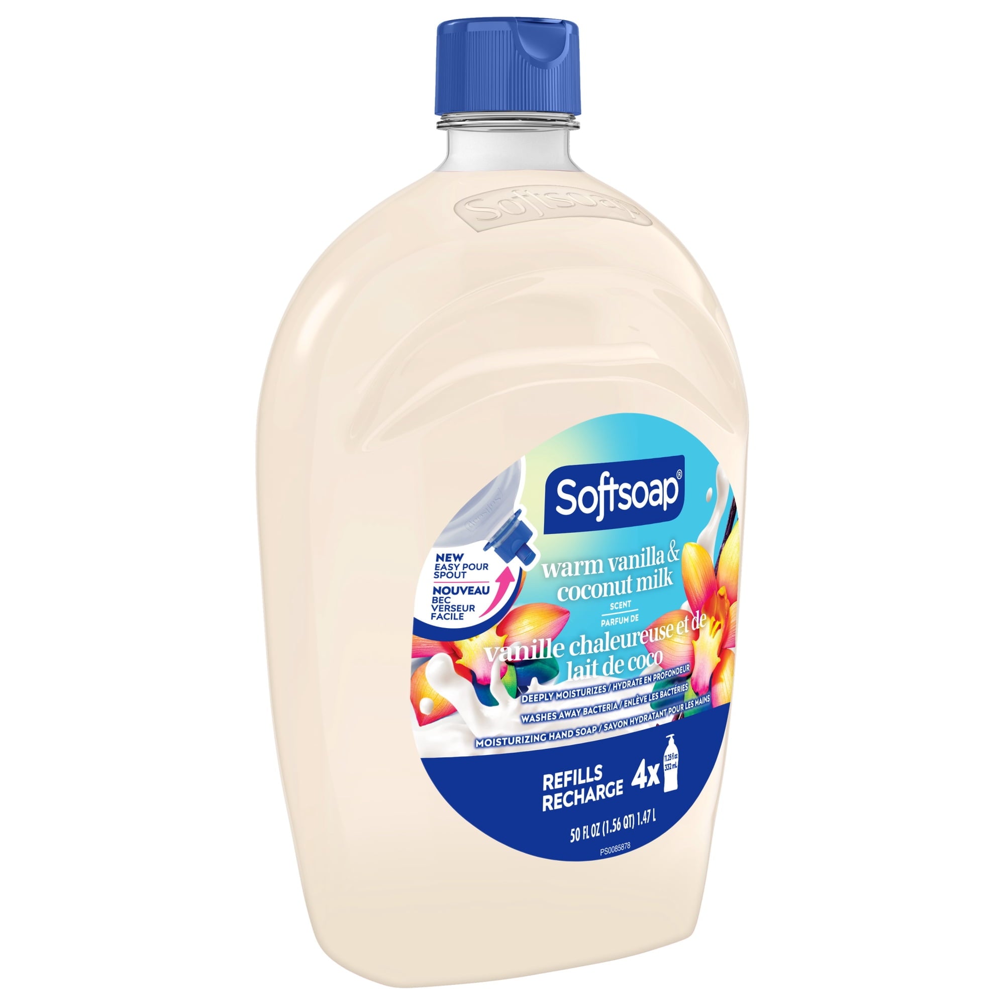 Softsoap Vanilla Coconut Milk Moisturizing Hand Soap Refill 50 oz